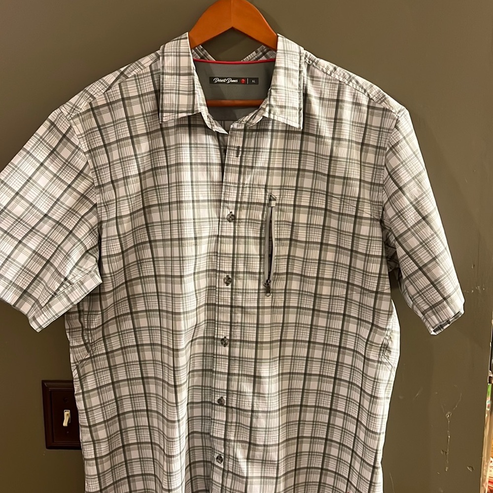 Desert dunes extra large men’s shirt